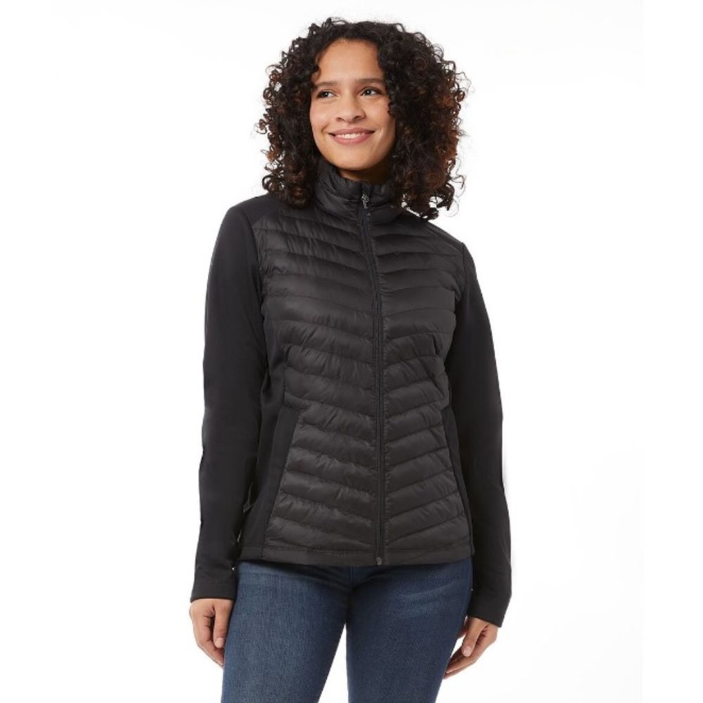 New 32 Degrees Heat Women’s Ultra Light Mixed Media Jacket – Size L